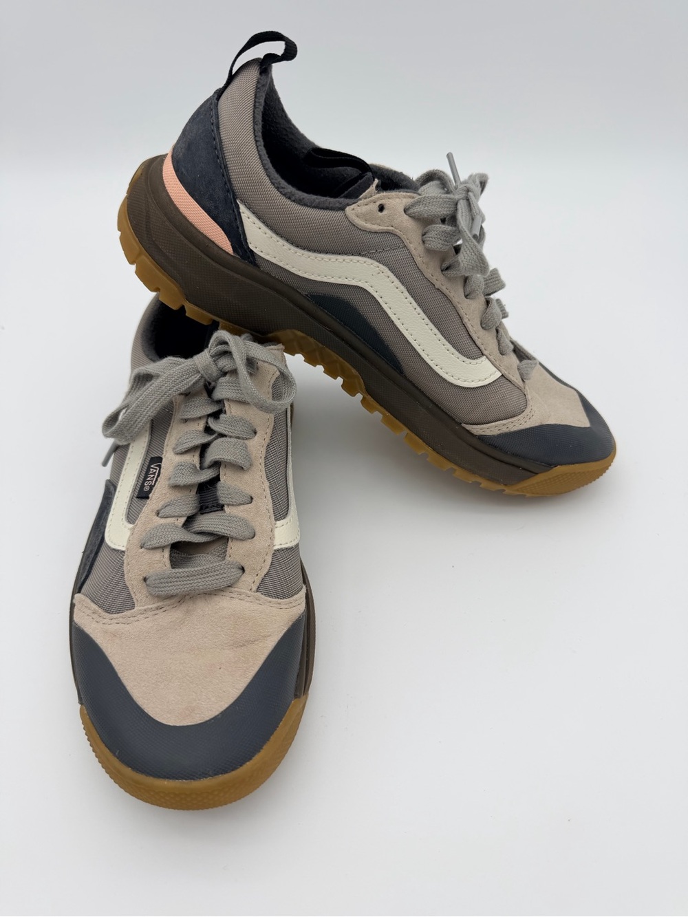 Vans Ultra Cush Suede & Canvas Low-Top Sneakers Size 7.5